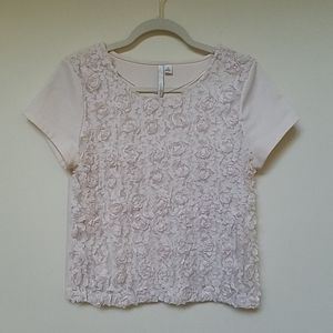 LC blush pink top